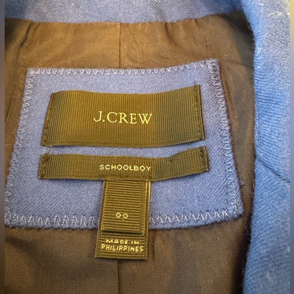 J. Crew Blue Schoolboy Blazer - Picture 6 of 6